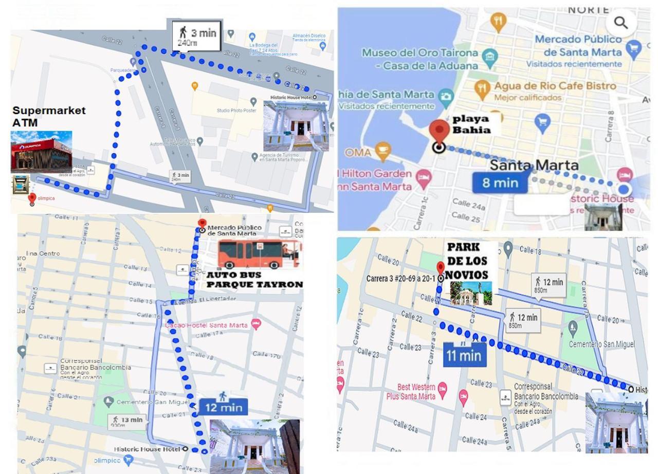 Historic House Hotel Centro Historico 산타마르타 외부 사진